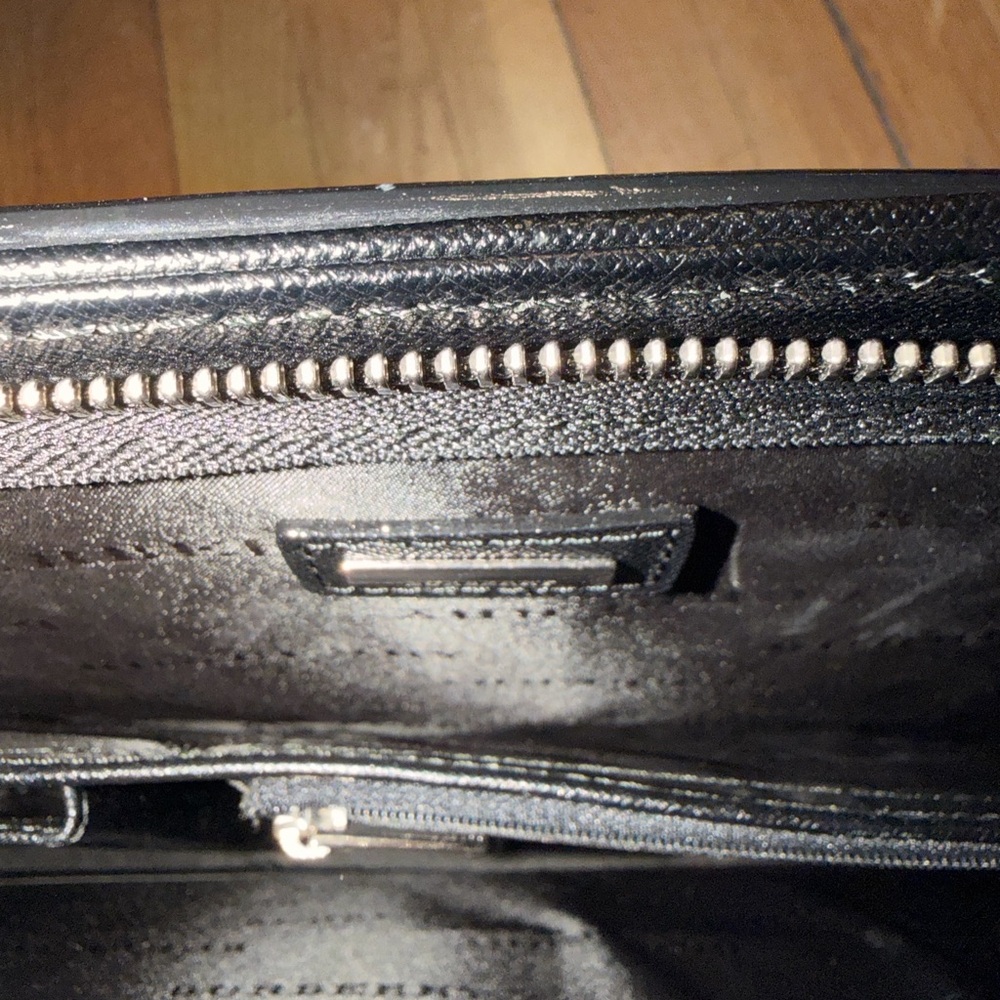 Burberry Dark Brown Leather Briefcase - Picture 10 of 13